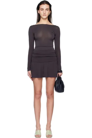 Paloma Wool Gray Salina Minidress