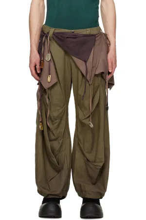 YAKU & Brown Journey Trousers