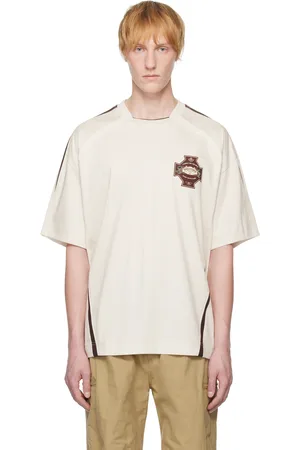 WOOYOUNGMI Beige Graphic T-shirt
