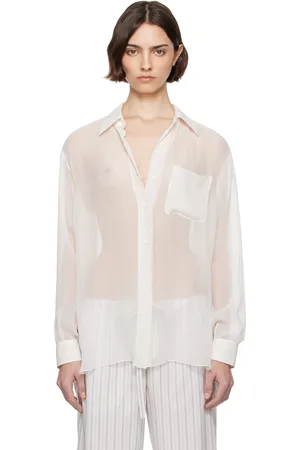The Row White Nesson Shirt