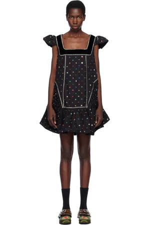 Chopova Lowena Black Jessie Minidress