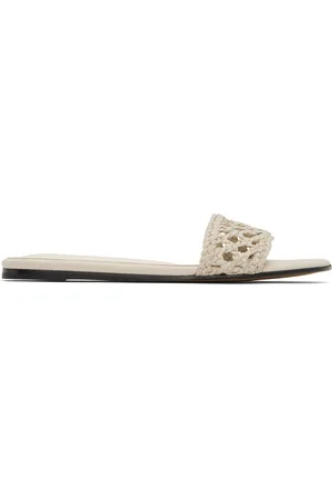 Le Monde Beryl Beige Woven Pool Slides
