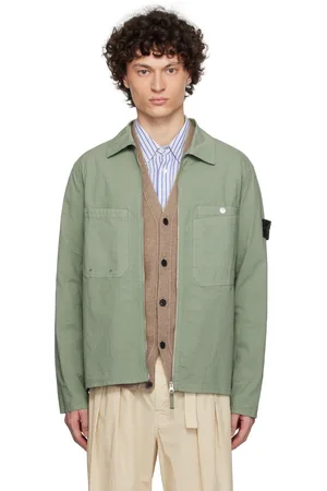 Stone Island Green Mil-Spec Stretch Ripstop-TC Jacket