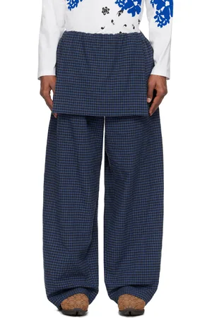 SC103 Navy Tile Trousers