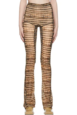 KNWLS Orange & Black Halycon Trousers