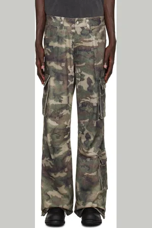 MISBHV Khaki Camouflage Cargo Pants
