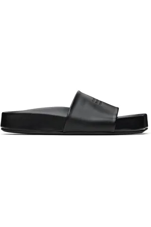 Maison Margiela Black Nappa Leather Sandals