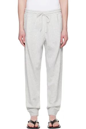 SKIMS Gray Fleece Lounge Tapered Sweatpants