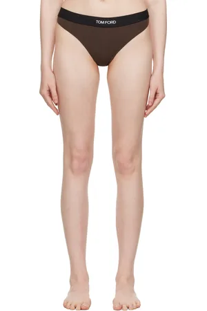 Tom Ford Brown Modal Signature Thong