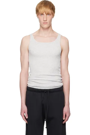 SKIMS Three-Pack Multicolor Cotton Rib Tank Tops