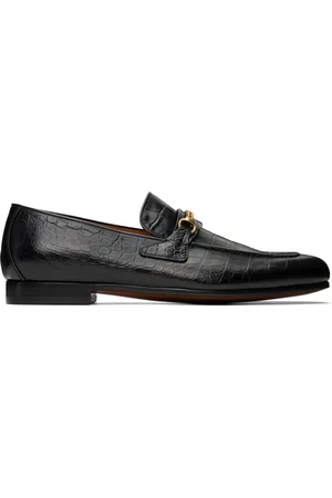 Tom Ford Printed Croc Gigi Chain Loafers