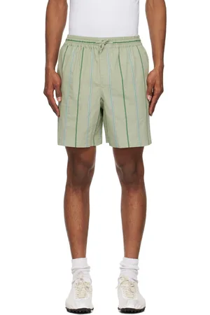Maison Kitsuné Green Elasticated Shorts