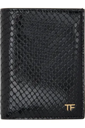 Tom Ford Printed Python Folding Card Holder
