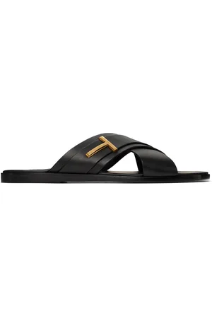 Tom Ford Smooth Leather Preston Sandals