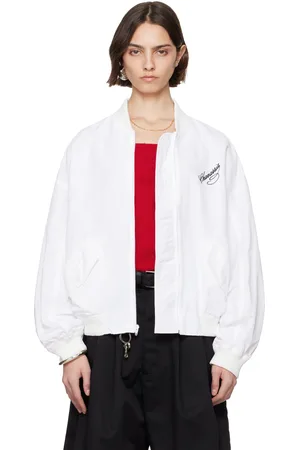 Willy chavarria Embroidered-Logo Bomber Jacket