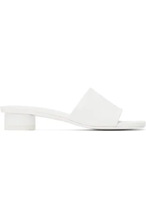 Maison Margiela White Anatomic Heeled Sandals
