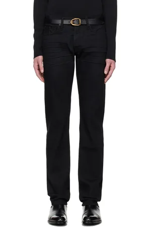 Tom Ford Black Stretch Straight Fit Denim Jeans