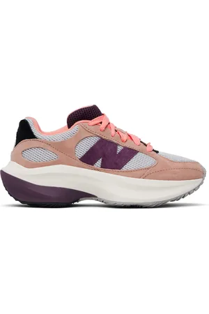 New Balance Gray & Pink WRPD Runner Sneakers