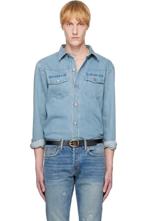 Tom Ford Washed Denim Overshirt