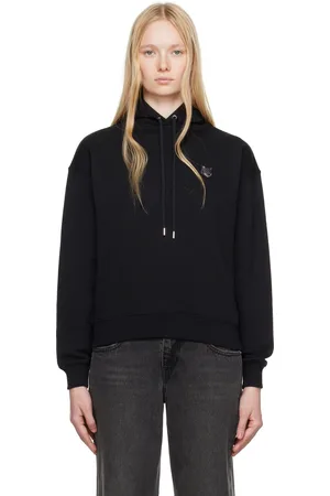 Maison Kitsuné Black Bold Fox Head Patch Comfort Hoodie
