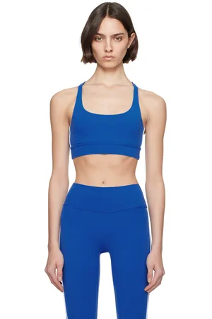 Sporty & Rich Navy Bold Health Active Sport Bra
