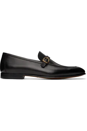 Tom Ford Burnished Leather Martin Loafers