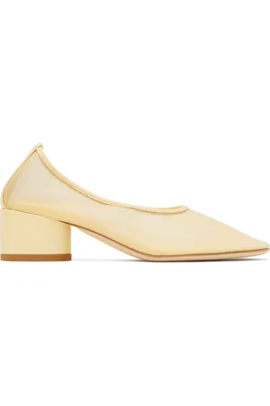 Dear Frances Yellow Balla Pump Heels