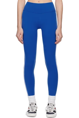 Sporty & Rich Navy Bold Health Leggings