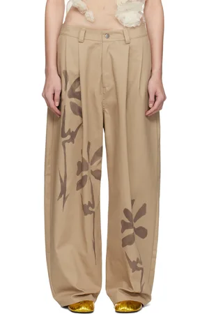 Collina Strada Beige Catchfly Trousers