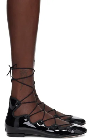 Repetto Black Limbo Mid Ballerina Flats