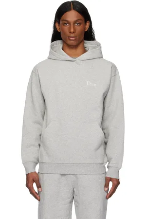 DIME Gray Classic Small Logo Hoodie
