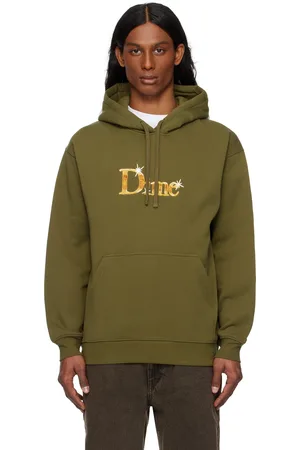 DIME Green Classic Shiny Hoodie