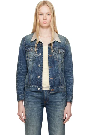 Maison Margiela Blue Sports Denim Jacket