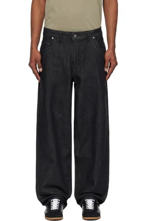 DIME Black Classic Baggy Jeans