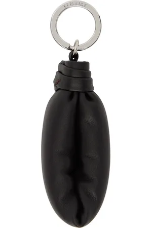 LEMAIRE Brown Wadded Keychain