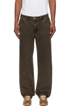 DIME Brown Classic Relaxed Jeans