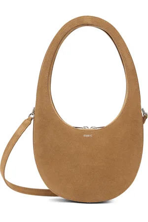 COPERNI Tan Suede Crossbody Swipe Bag