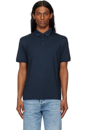 THEORY Navy Noran Polo