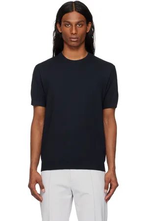 THEORY Navy Soris T-shirt