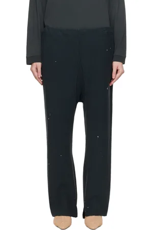 Maison Margiela Black Distressed Lounge Pants