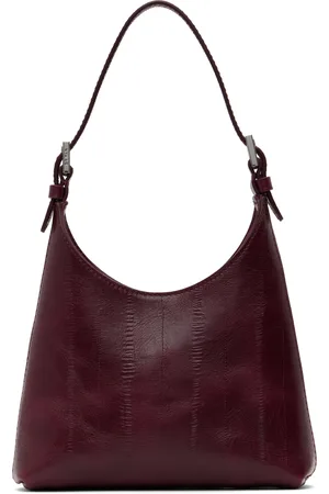 By Far Burgundy Baby Camryn Bag