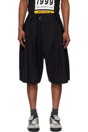 Vaquera Black Suiting Baby Shorts