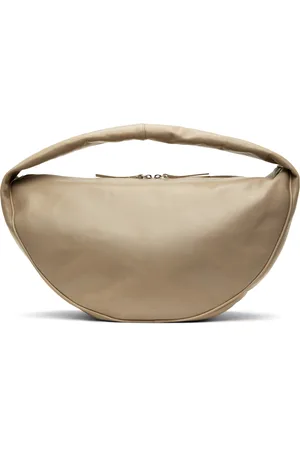 By Far Taupe Maxi Cush Bag
