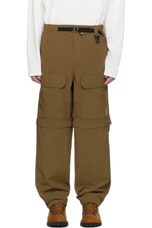 Moncler Khaki Sportivo Zip-off Cargo Pants