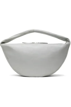 By Far Gray Maxi Cush Bag