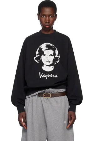 Vaquera Black Graphic Sweatshirt