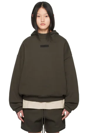 FEAR OF GOD Gray Pullover Hoodie