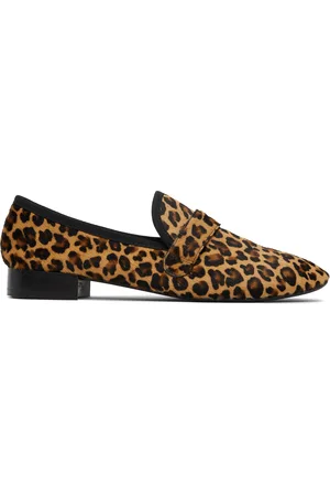 Repetto Brown Michael Rubber-Sole Loafers