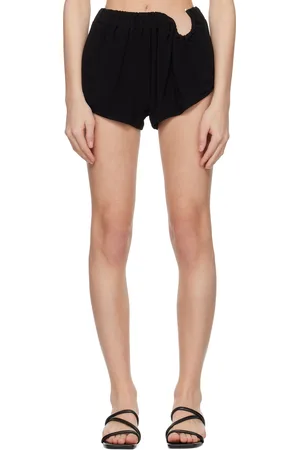 CHRISTOPHER ESBER Ruched Crescent Jersey Boxer Shorts