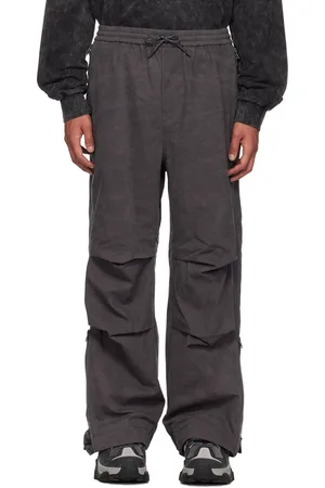 JUUN.J Gray Side Zip Cargo Pants